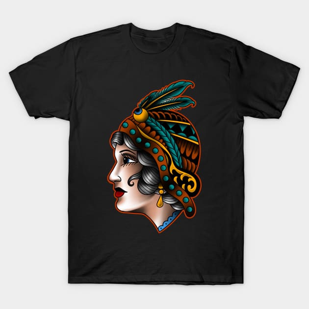 gypsy girl T-Shirt by Violent Prophet